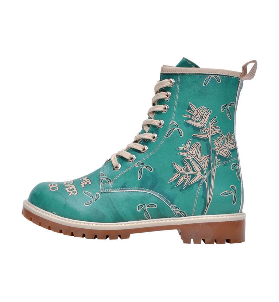 Bottes Koala - Turquoise et Beige