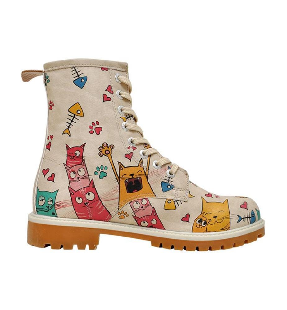Stiefel Cat Lovers - Mehrfarbig
