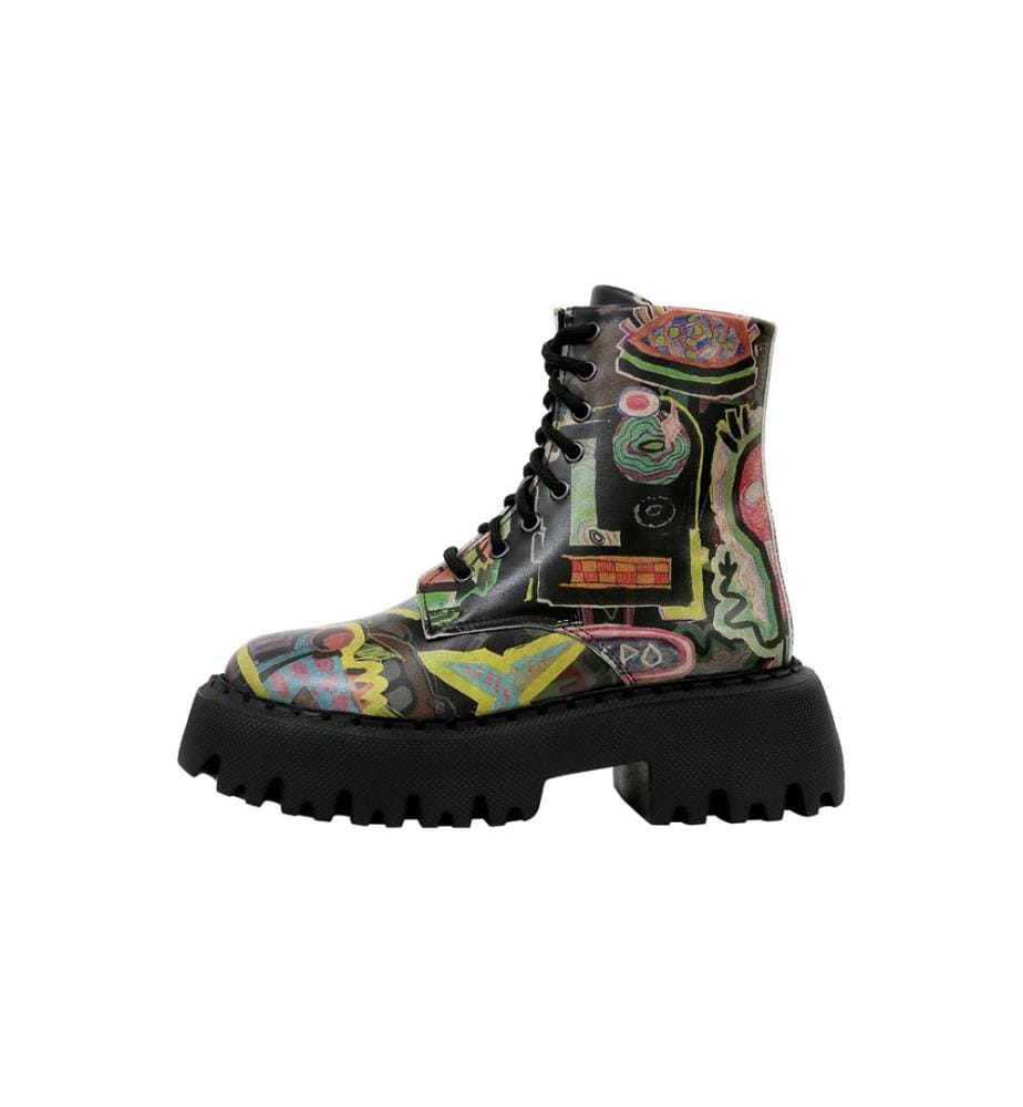 Stiefel Navy - Multicolor