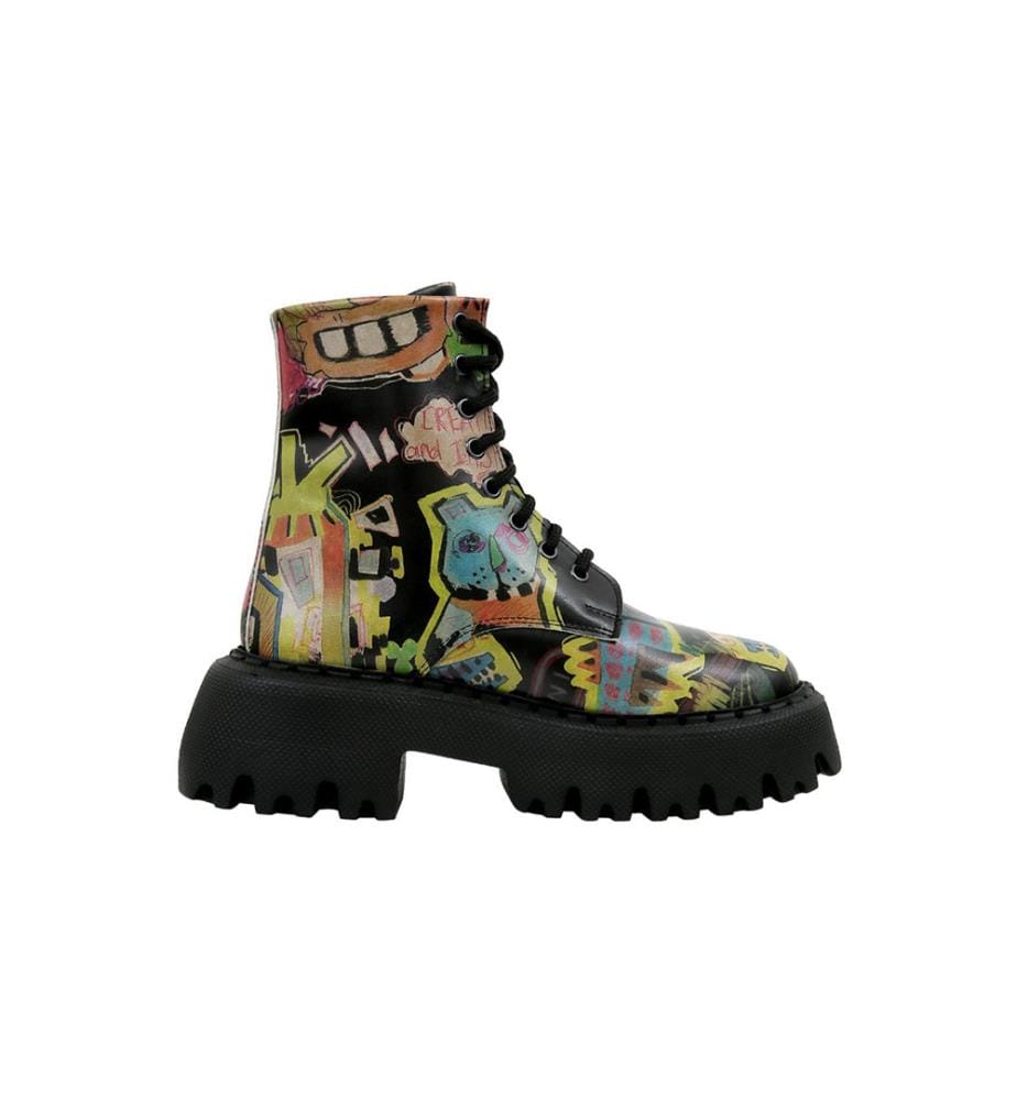 Stiefel Navy - Multicolor