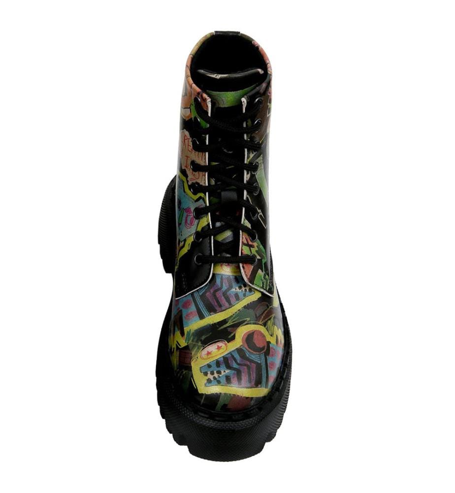 Stiefel Navy - Multicolor