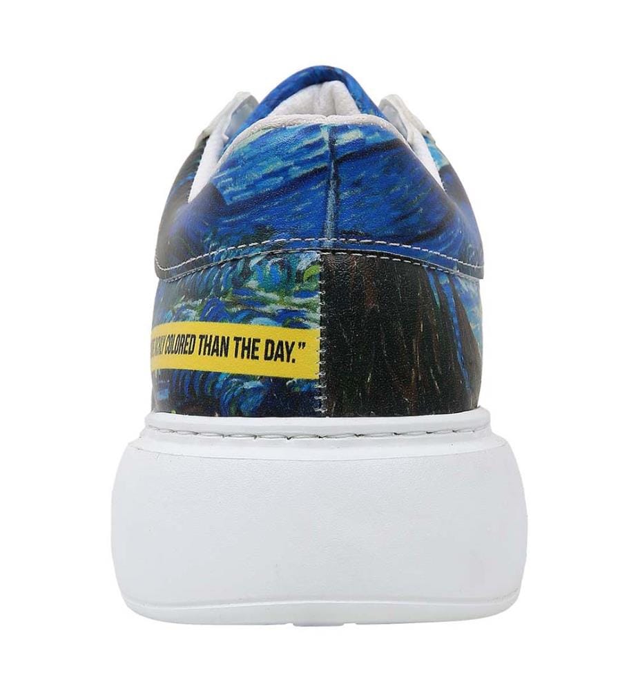 Sneakers Vincent van Gogh Die sternenklare Nacht Muse Motiv - Multicolor