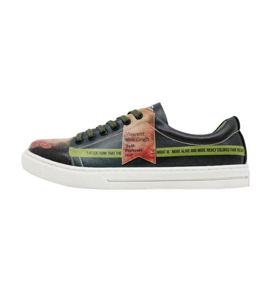 Vincent van Gogh Self Portrait Sneakers - Mehrfarbig