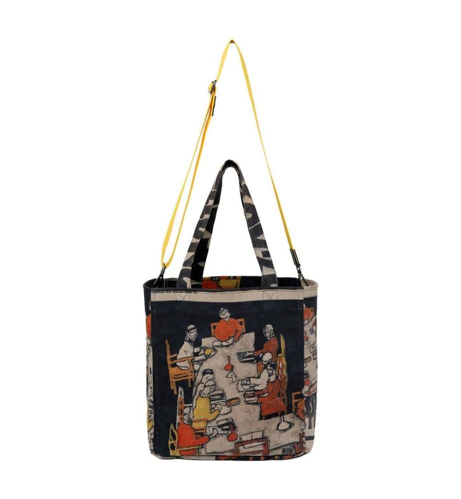Handtasche aus veganem Leder - Supper Design - Mehrfarbig