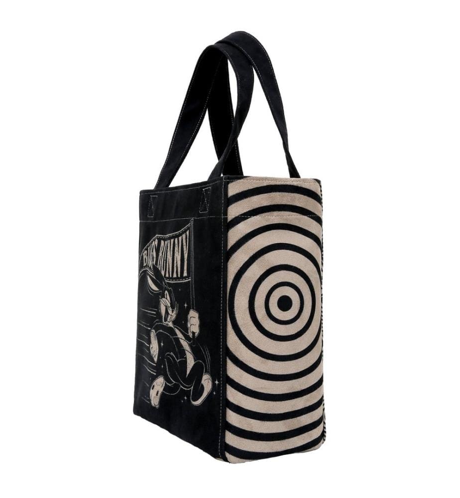 Borsa Vegan nera grande - Warner Bros What's Up, Bag! Design