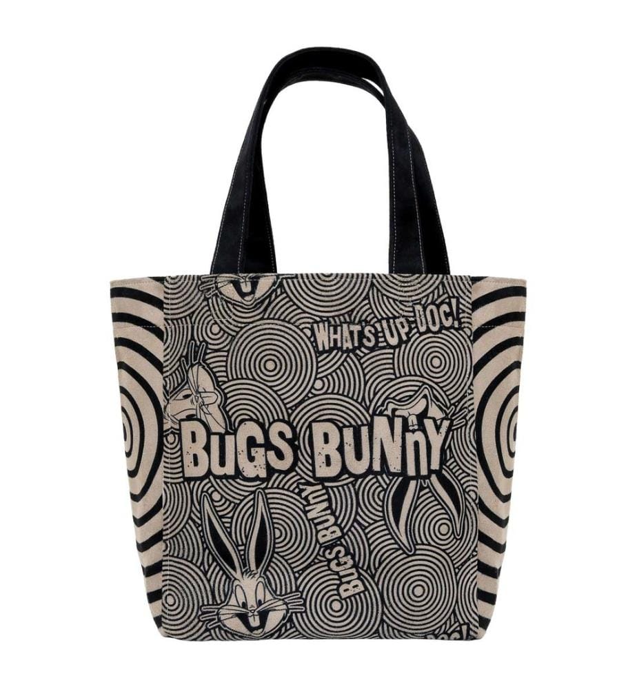 Borsa Vegan nera grande - Warner Bros What's Up, Bag! Design