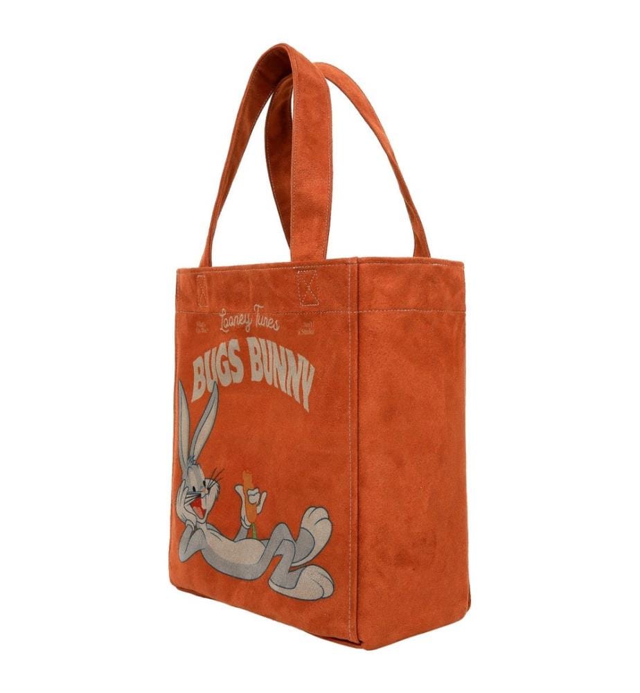 Grand sac fourre-tout orange végétalien - Warner Bros Red Hot Bunny Design