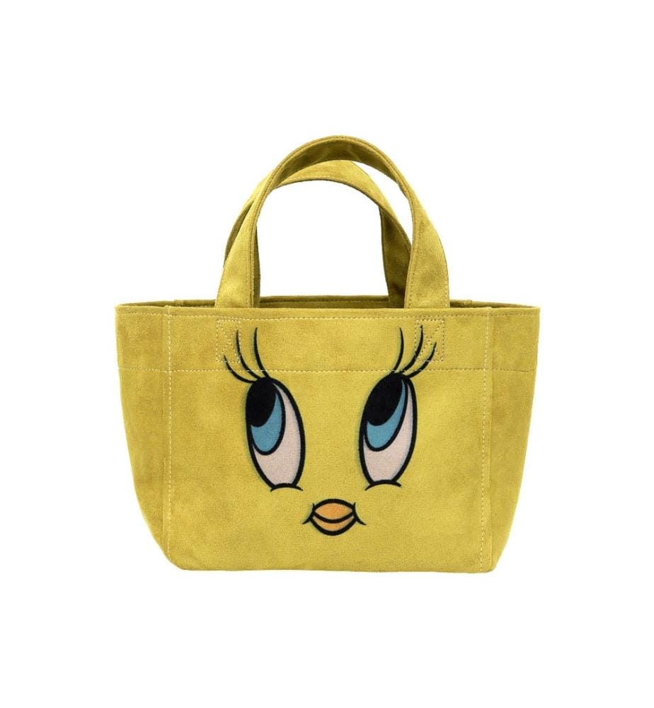 Sac fourre-tout moyen vert végétal - Warner Bros Tweety Good Vibes Only Design