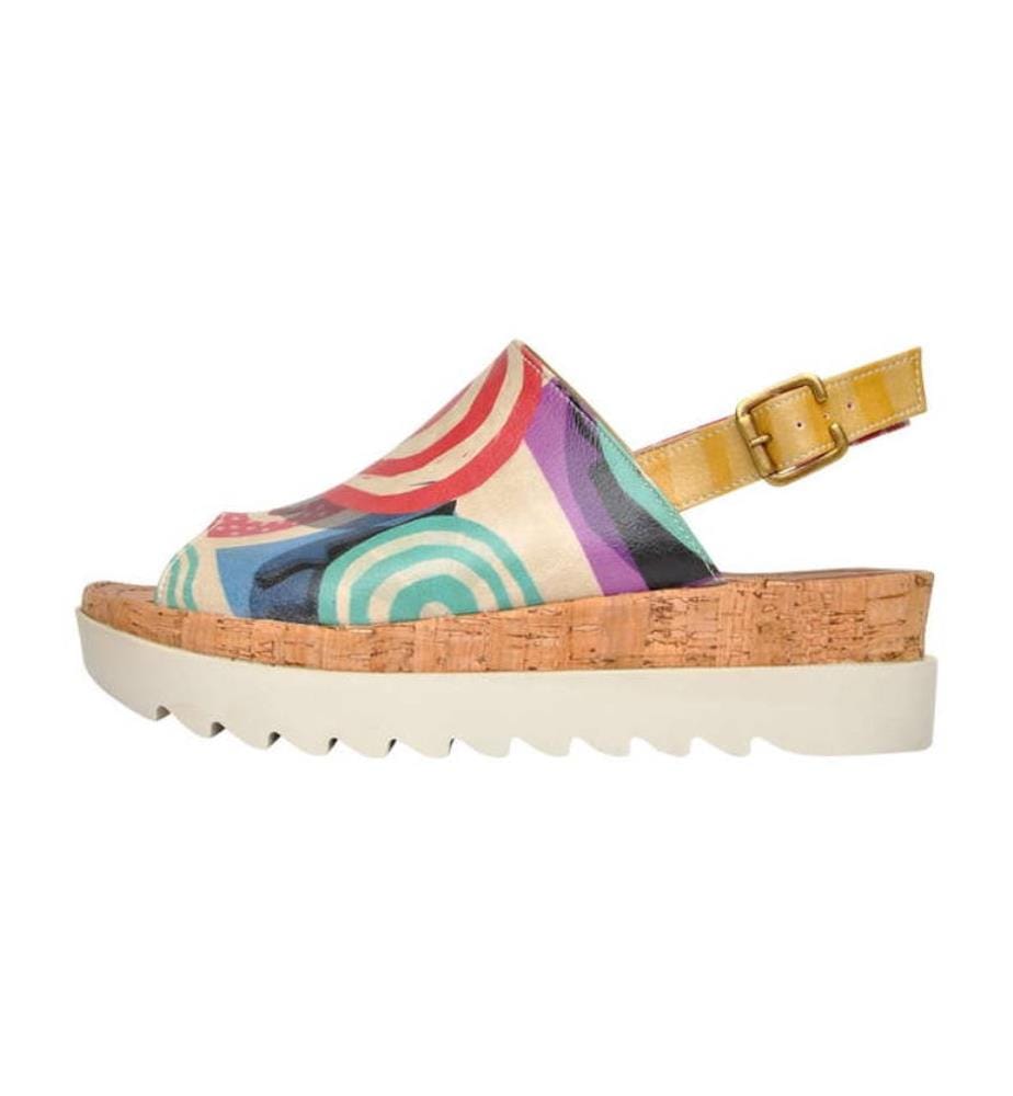 Keilsandalen Gigi Sun Days - Multicolor