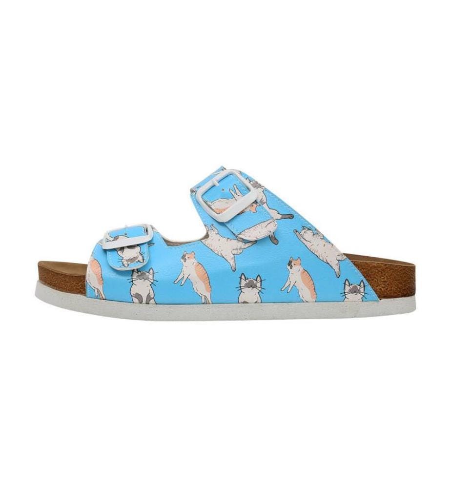 Pantoletten Let me Cat You - Multicolor
