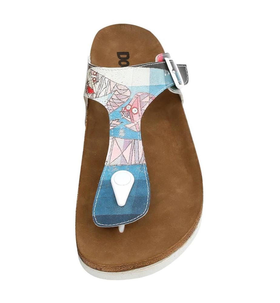Flip-Flops Yabara with Fish - Mehrfarbig