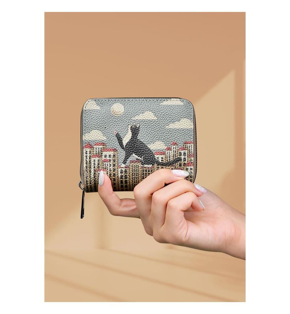 Multicolor Wallet - Over the Moon Design