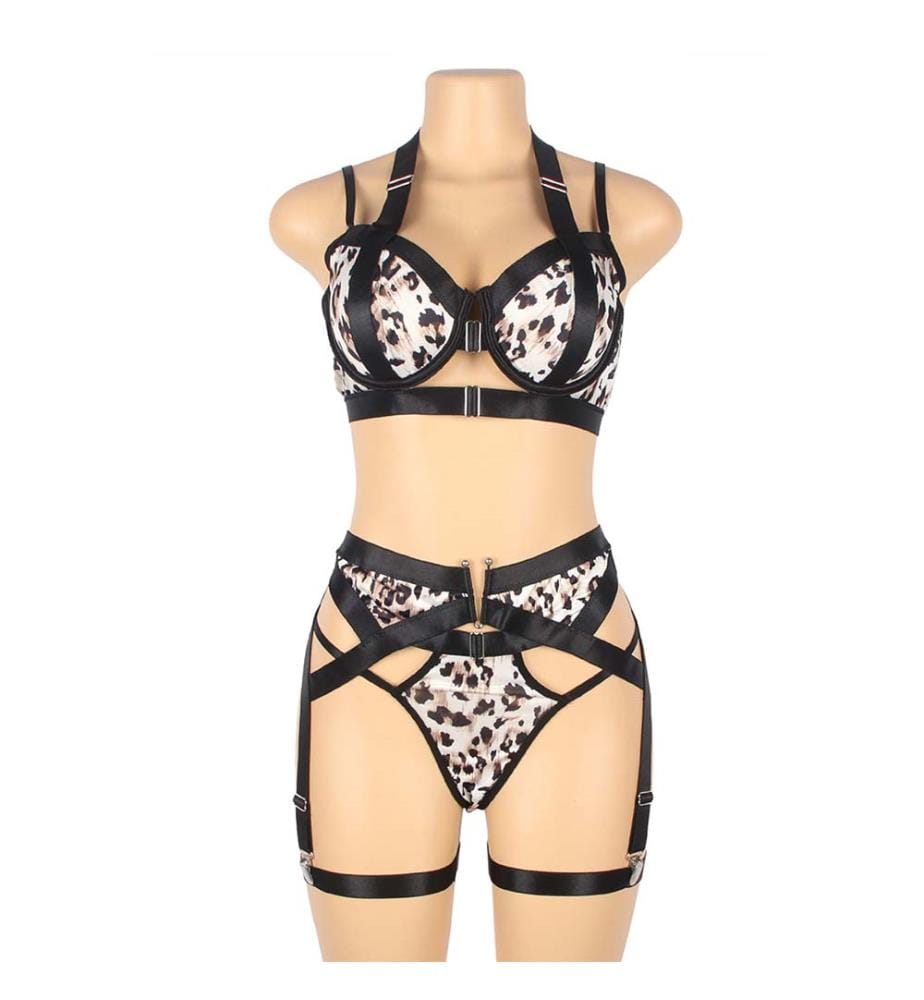 Dessous-Set mit Leopardenmuster – Animal-Print","detected_source_language":"FR