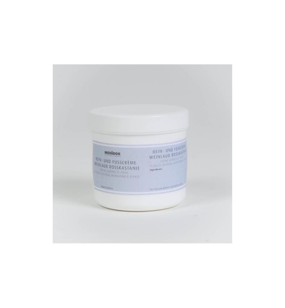 MEDiDOR Crema da massaggio Foglia di vite Ippocastano 250 ml