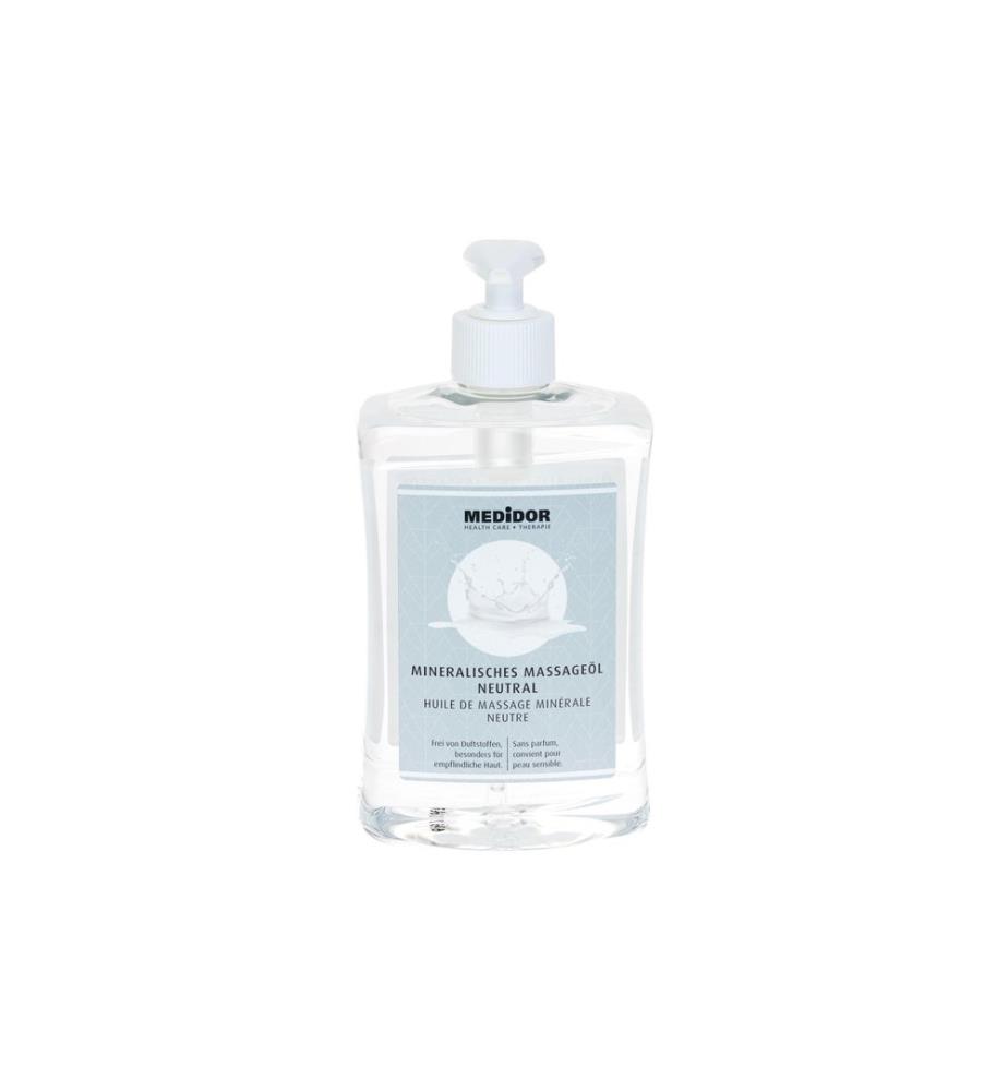 MEDiDOR Olio da massaggio neutro con dispenser 500 ml