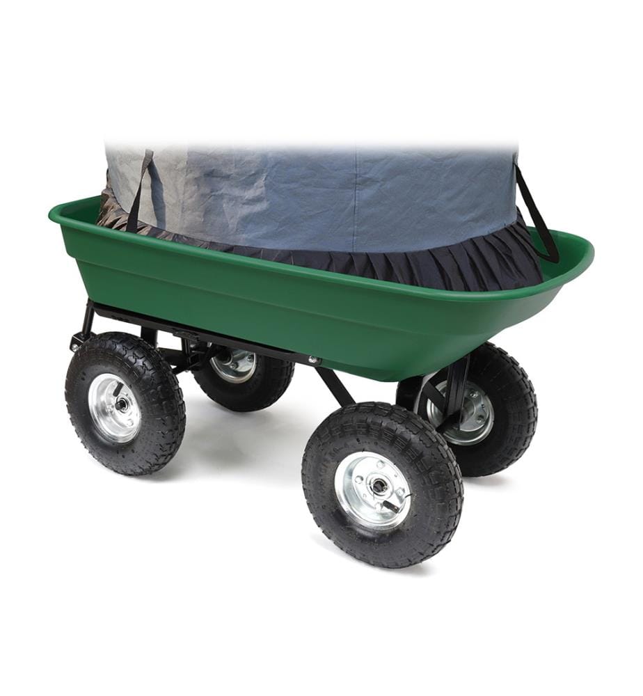 Transportwagen 120 kg Tasche 250 l - Schwarz und Grün