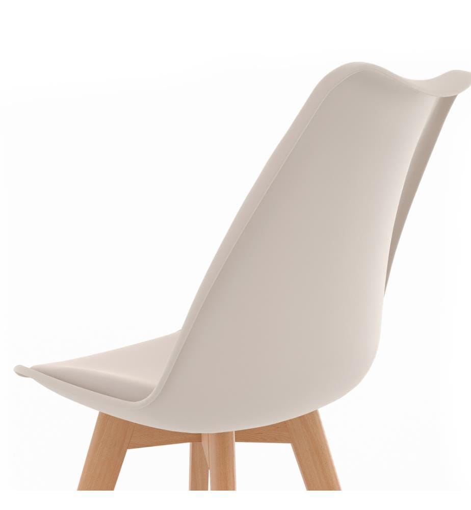 Set of 4 Nordia Chairs 46 x 51 x 79.5 cm - 3 Colours