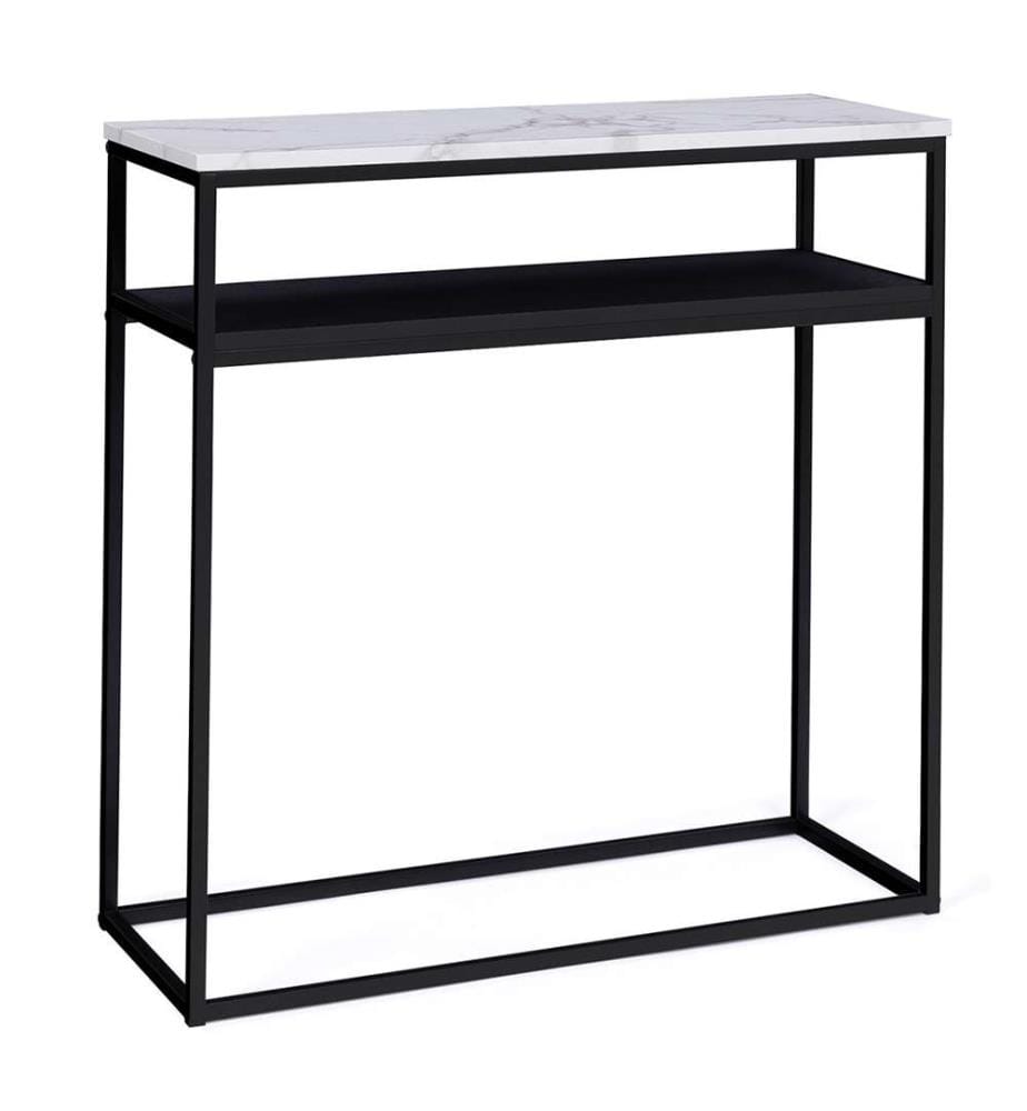 Consolle Glam 80 x 30 x 80 cm - Nero