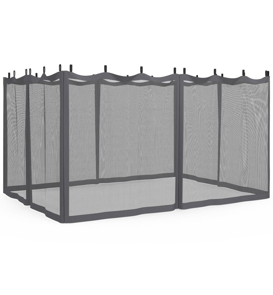 Moskitonetz für bioklimatische Pergola 4x3m