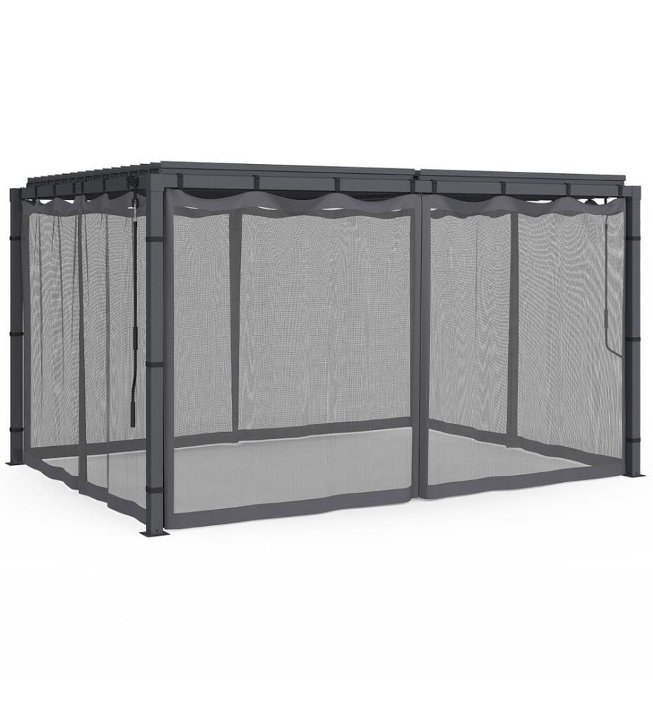 Moskitonetz für bioklimatische Pergola 4x3m