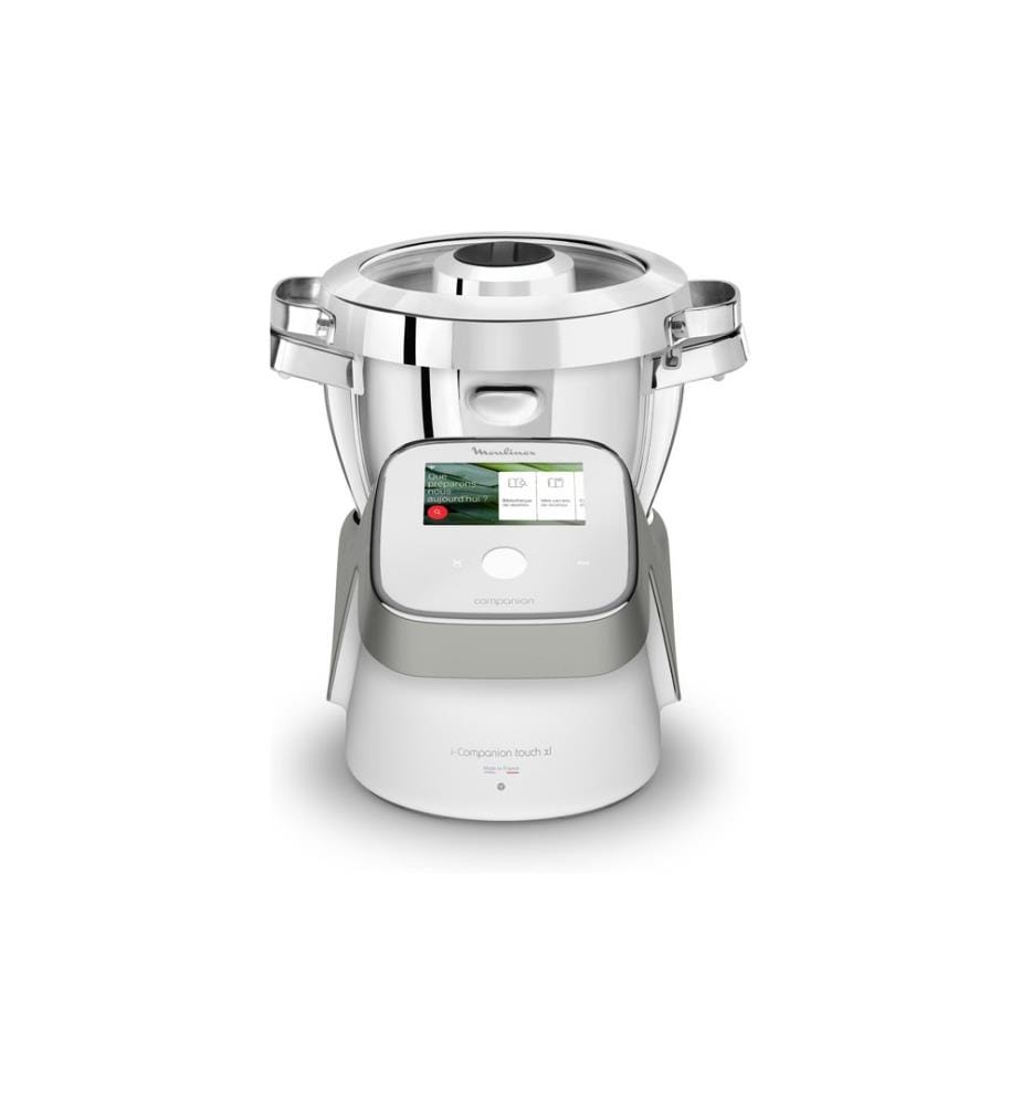 Moulinex Küchenmaschine i-Companion Touch XL Silber/Weiss
