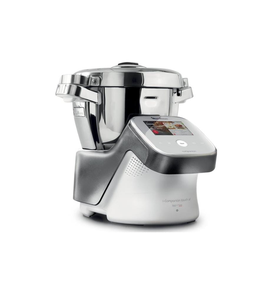 Moulinex Küchenmaschine i-Companion Touch XL Silber/Weiss