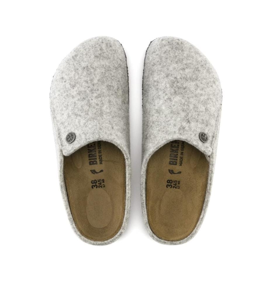 Chaussons Zermatt Wool Felt - Gris Clair