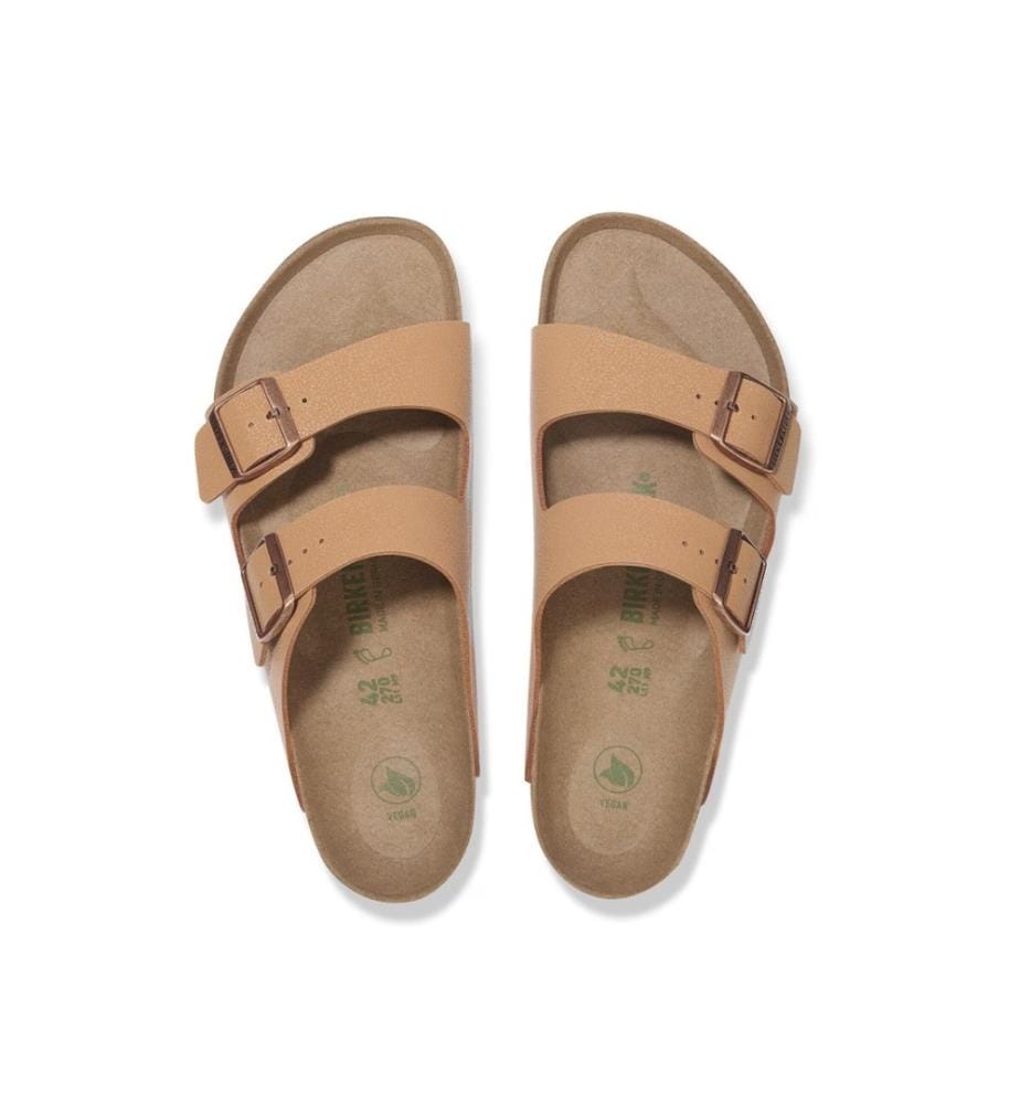 Arizona Vegan Birkibuc Sandalen - Pecan