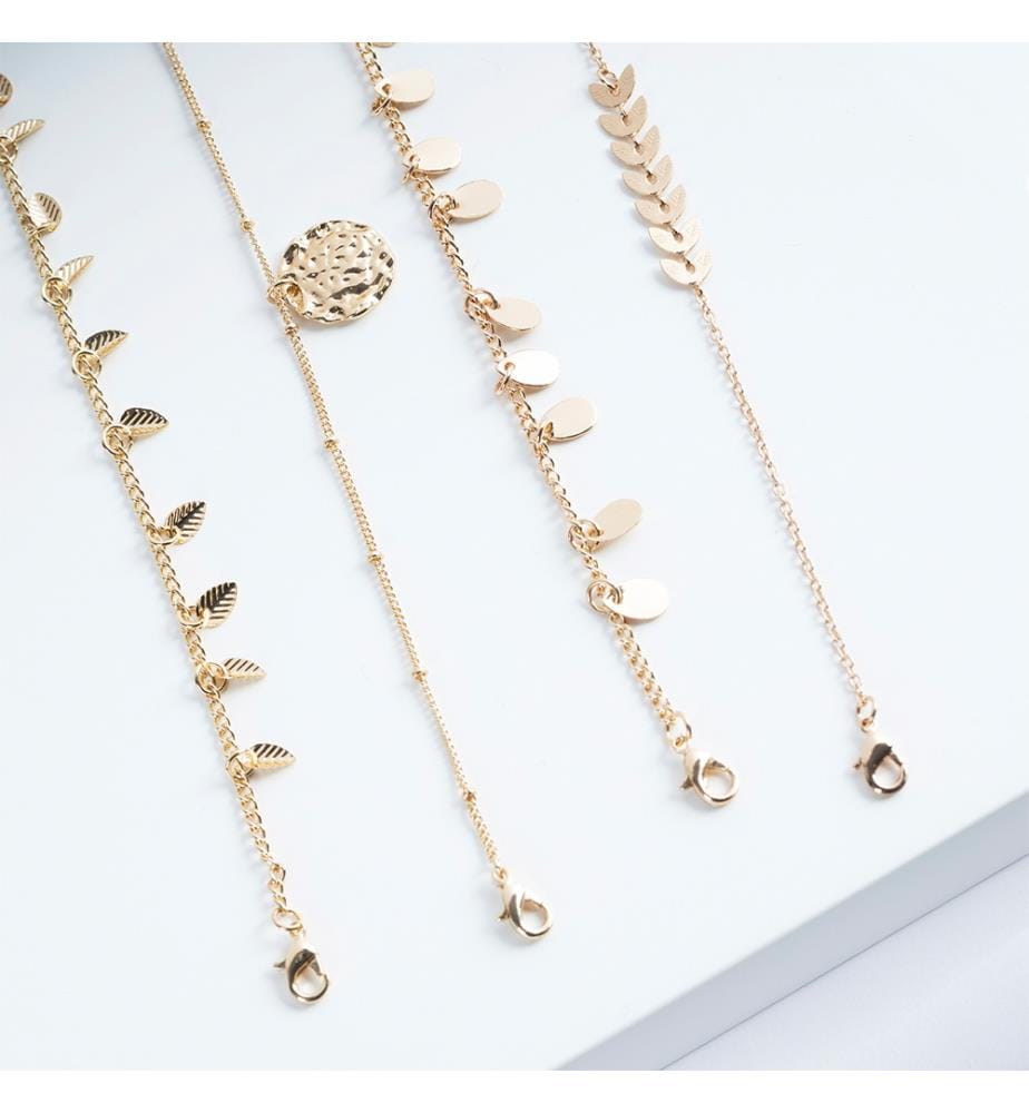 Duftkerze mit goldenem Armband - Duft: Monoi