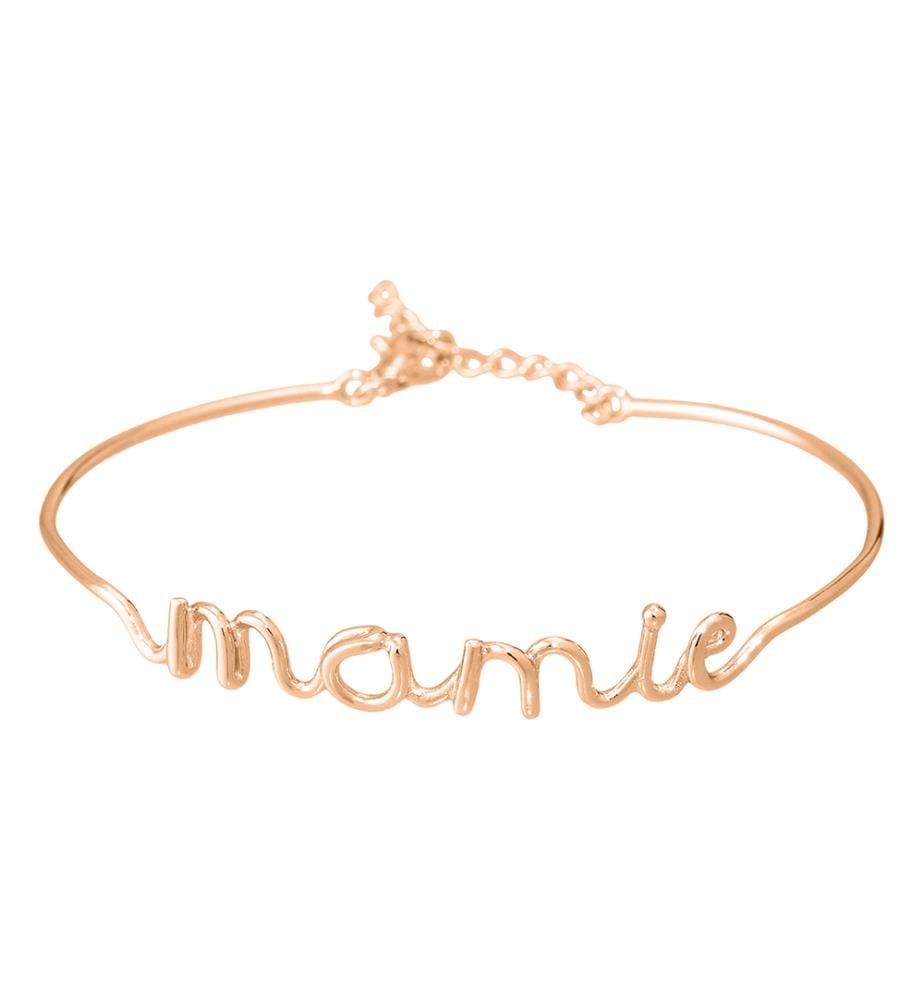 Armband „Mamie“ - Rosé-Messing