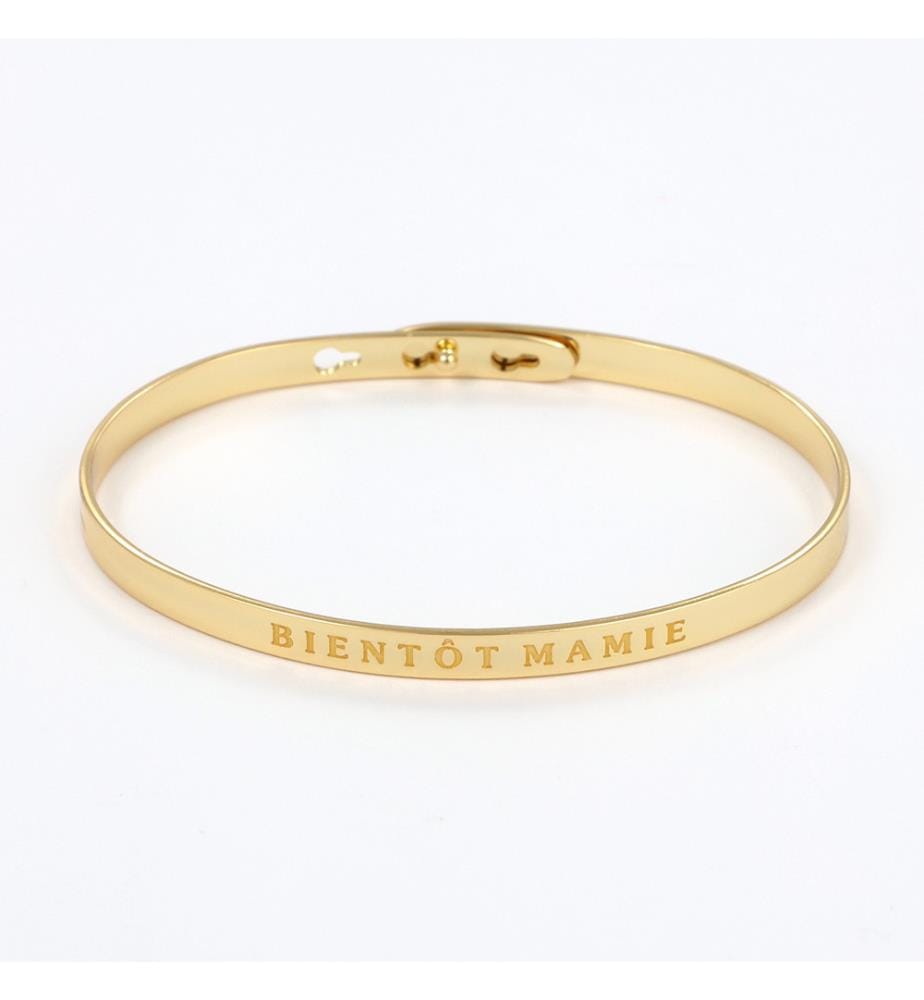 Armband Bientôt Mamie - Goldmessing