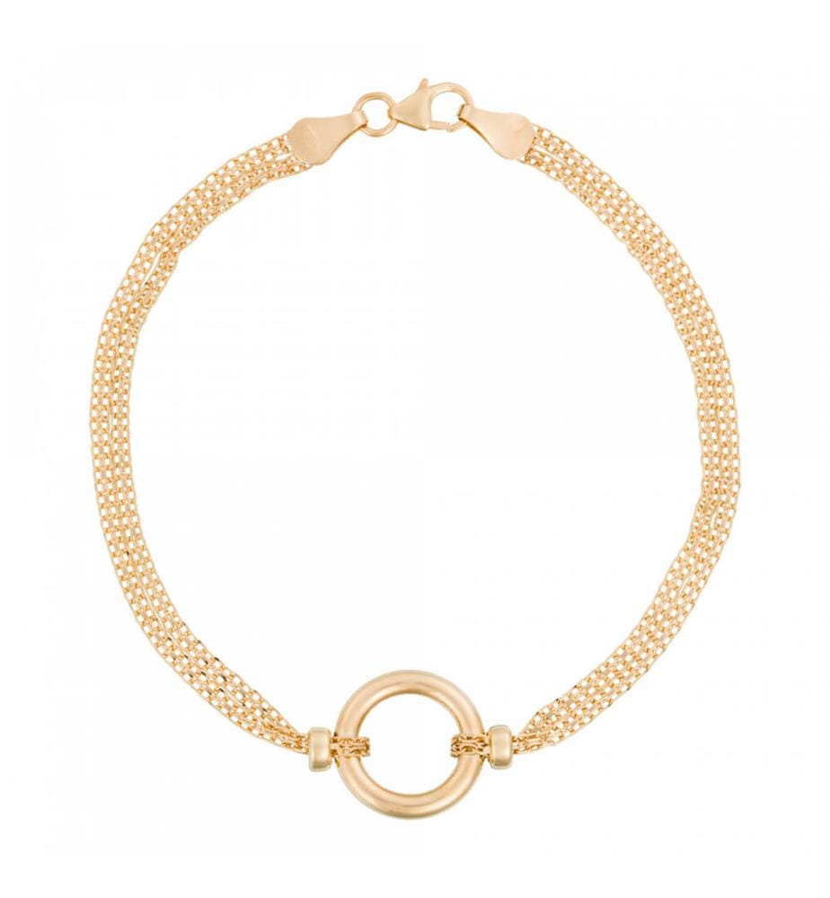 Bracciale Rounda - Oro Giallo 375/1000