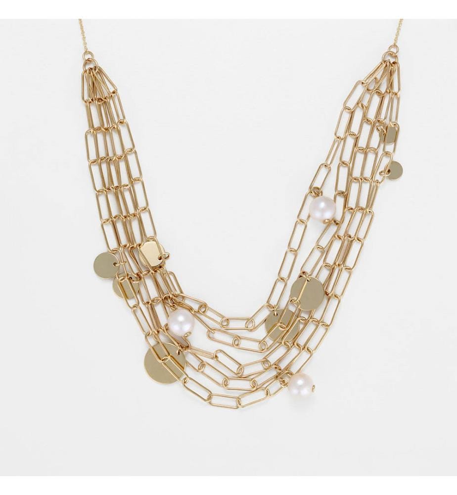 Collana Cosmos Oro giallo 375/1000
