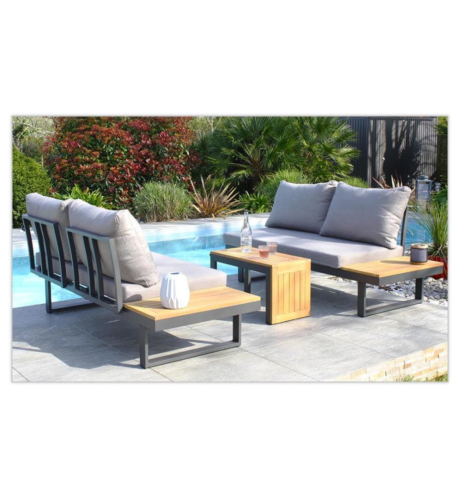 DCB GARDEN - Salon De Jardin Tokyo - Anthracite