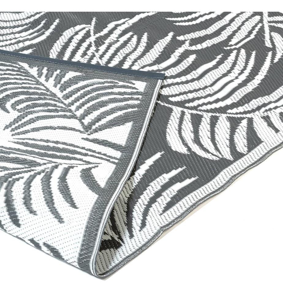 Tapis extérieur rectangulaire Hawaï 160 x 240 cm - Gris