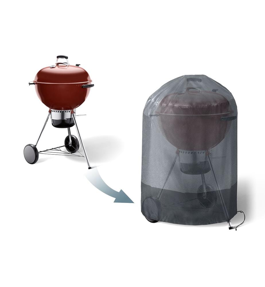 Housse de protection pour barbecue rond - 70 x 80 cm - Noir