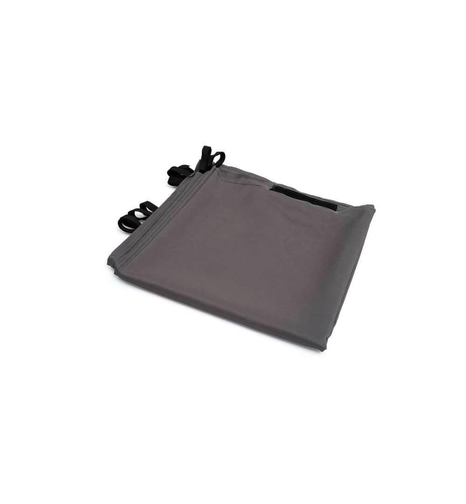 Rideaux universels pour pergola gris 4 m - Lot de 2
