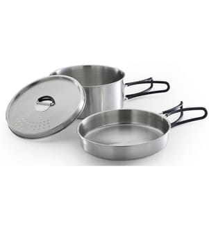 Set de 3 pots Trekking - argent