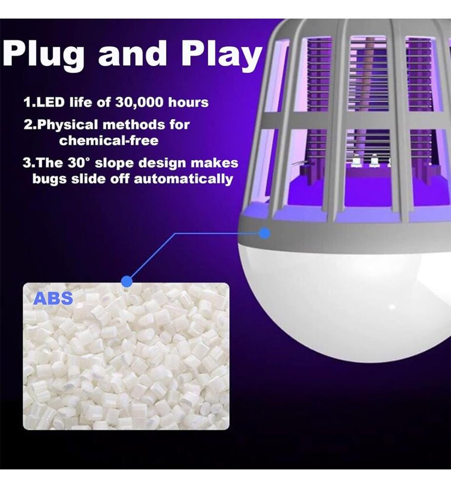  LED-Wanzenzapper-Glühbirne - Weiss