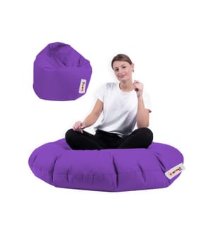 Pouf de jardin - Violet