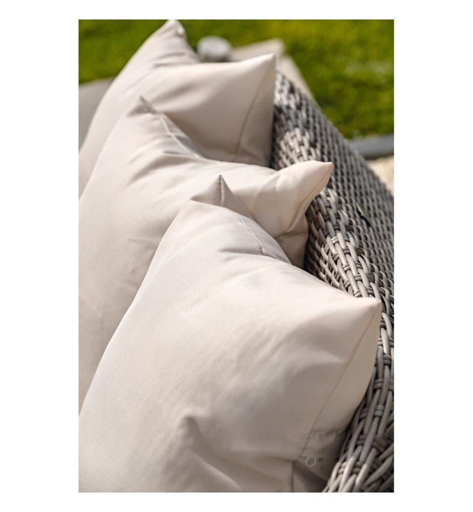Salon Bas de Jardin Isa 5 Places - Gris