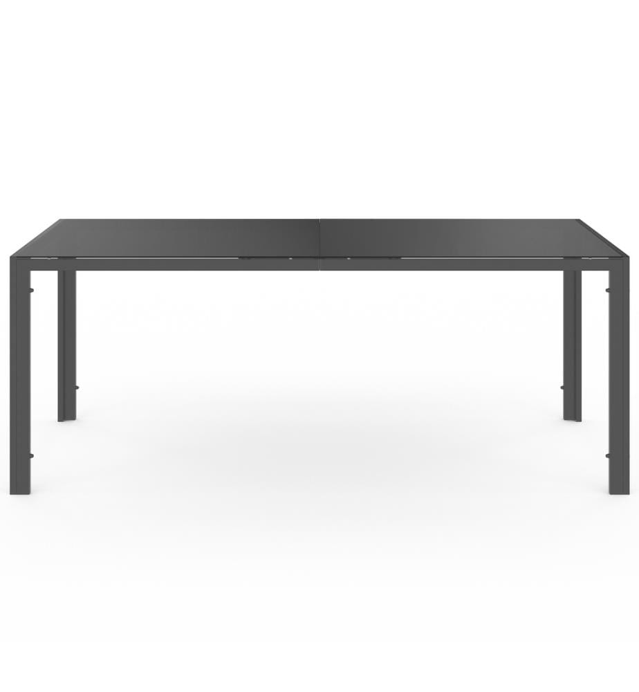 Ensemble repas Delma 8 places gris