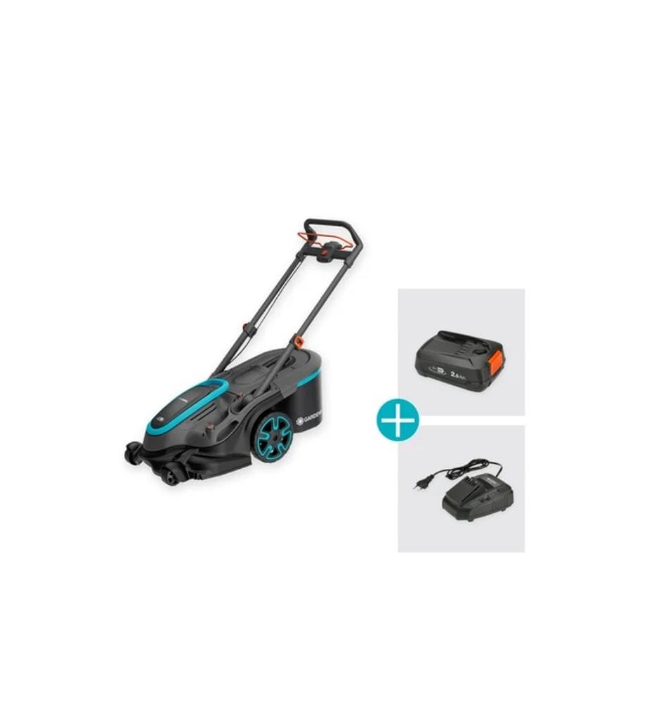 Tondeuse à gazon sans fil PowerMax Duo 46/36V P4A Kit prêt-à-l'usage 2,5Ah