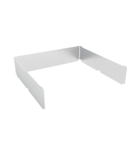 Wind- und Spritzschutz Davos Series - Silber