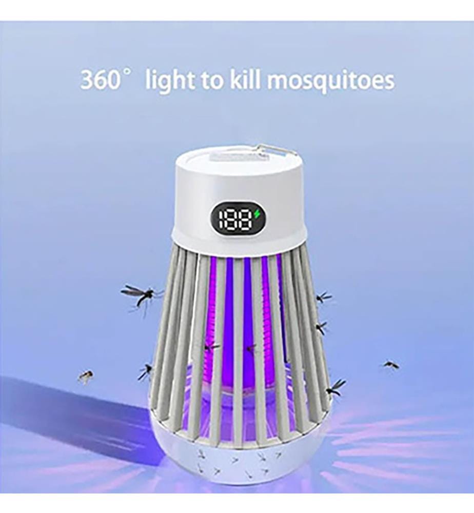 3er-Set BuzzLight Anti-Mücken-LED-Lampen - Schwarz