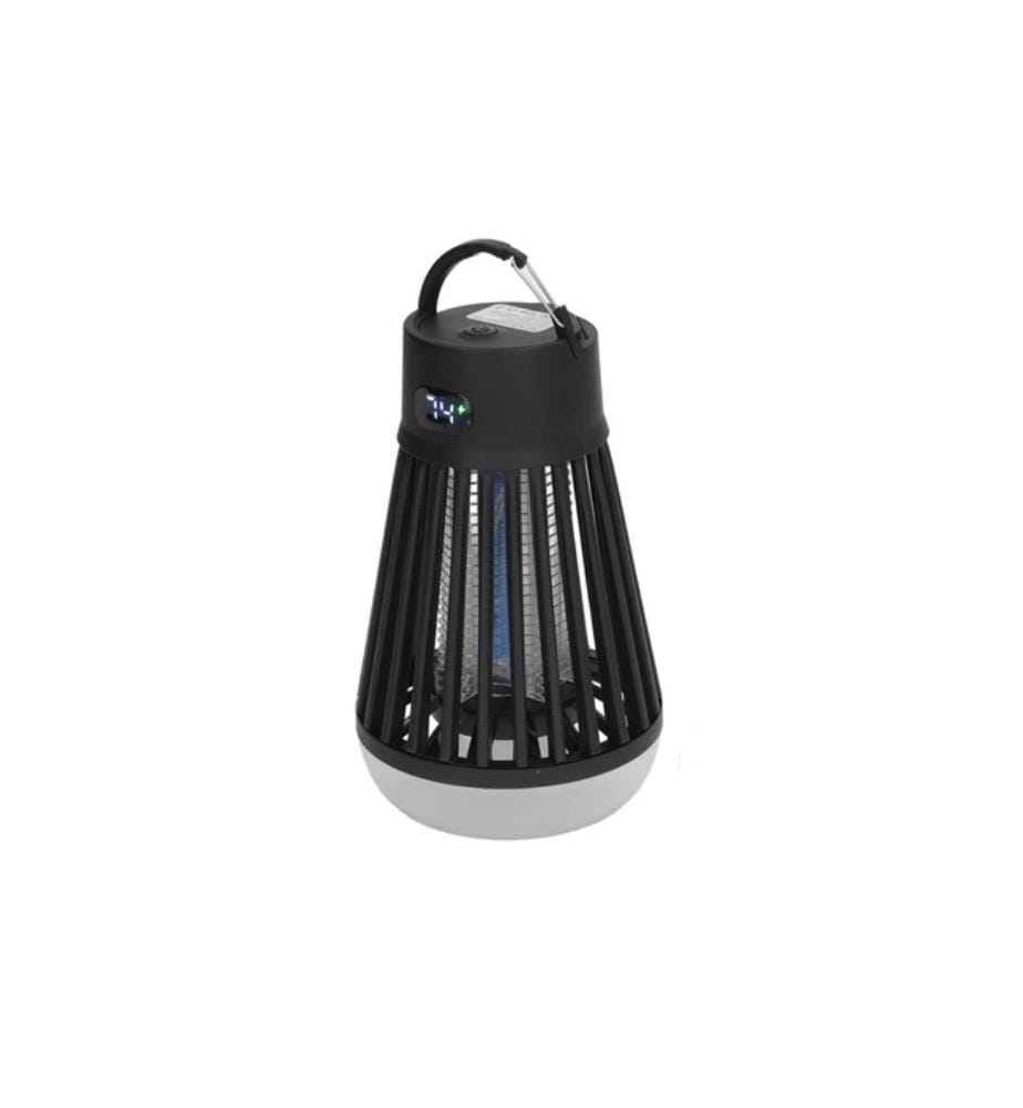 3 lampade repellenti per zanzare a LED BuzzLight - Nero