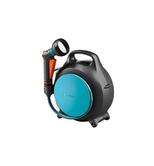 Mobile Schlauchbox Move - Schwarz und Blau