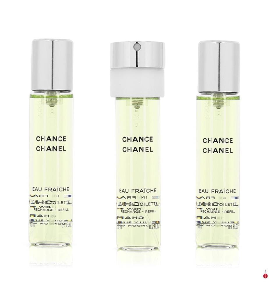 Eau de Toilette Chanel Chance - 3 x 20 ml