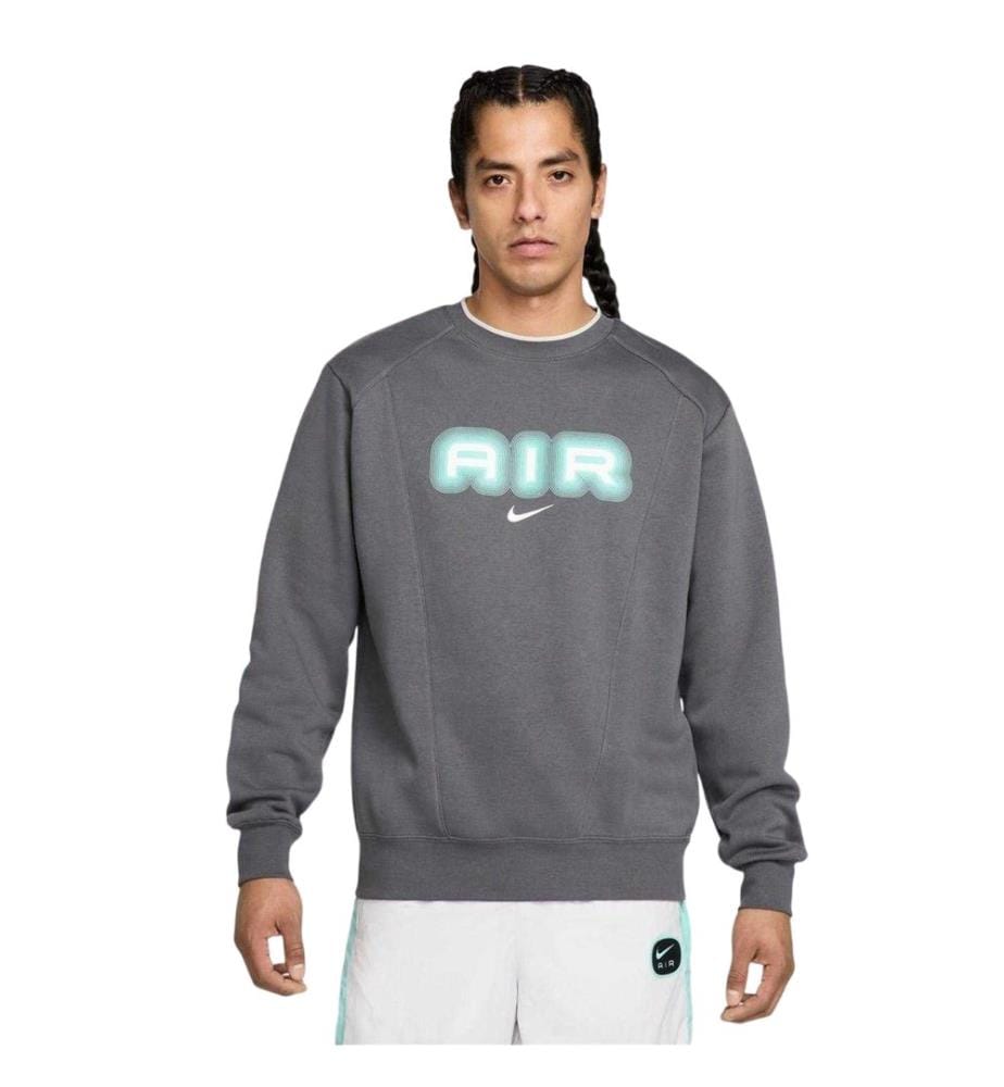 Nike Air Felpa Vestibilità Rilassata Girocollo Manica Lunga Uomo
