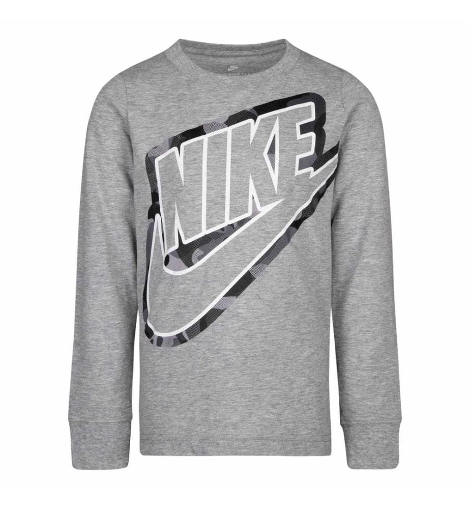 Nike - T-Shirt für Kinder, Tarnmuster, Langärmlig